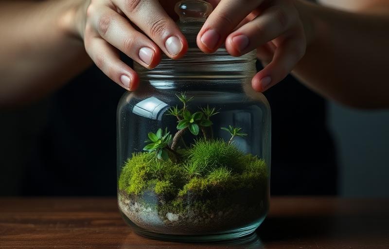 Building a Mossarium in a Jar
